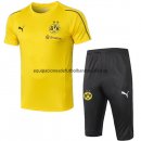 Nuevo Camisetas Conjunto Completo Borussia Dortmund Entrenamiento 18/19 Amarillo Baratas