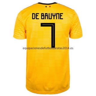 Nuevo Camisetas Belgica 2ª Liga Equipación 2018 Debruyne Baratas