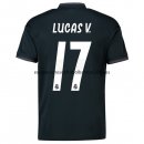 Nuevo Camisetas Real Madrid 2ª Liga 18/19 Lucas V. Baratas