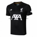 Nuevo Camisetas Liverpool Entrenamiento 19/20 Negro Blanco Baratas