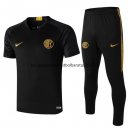 Nuevo Camisetas Inter Milan Entrenamiento Conjunto Completo Negro 19/20 Baratas