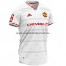 Nuevo Camisetas Concepto Manchester United Blanco Rojo Liga 19/20 Baratas