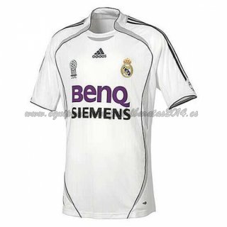 Nuevo Camisetas Real Madrid 1ª Liga Retro 2006/07 Baratas