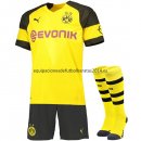 Nuevo Camisetas (Pantalones+Calcetines) Borussia Dortmund 1ª Liga 18/19 Baratas