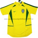 Nuevo Camisetas Brasil 1ª Equipación Retro 2002 Baratas