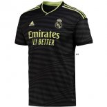 Nuevo Tailandia 3ª Camiseta Real Madrid 2022 2023 Negro Baratas