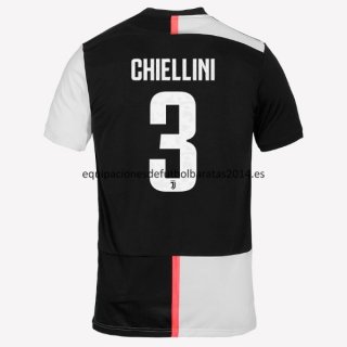 Nuevo Camisetas Juventus 1ª Liga 19/20 Chiellini Baratas