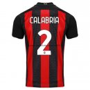 Nuevo Camiseta AC Milan 1ª Liga 20/21 Calabria Baratas