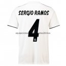 Nuevo Camisetas Real Madrid 1ª Liga 18/19 Sergio Ramos Baratas