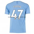 Nuevo Camisetas Manchester City 1ª Liga 19/20 Foden Baratas