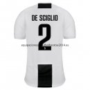 Nuevo Camisetas Juventus 1ª Liga 18/19 De Sciglio Baratas