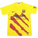 Camisetas Entrenamiento Barcelona 19/20 Amarillo Baratas