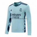 Nuevo Camiseta Manga Larga Real Madrid 1ª Liga 20/21 Baratas