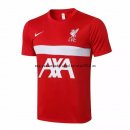 Nuevo Camisetas Entrenamiento Liverpool 21/22 Rojo Blanco Baratas