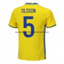 Nuevo Camisetas Suecia 1ª Equipación 2018 Olsson Baratas