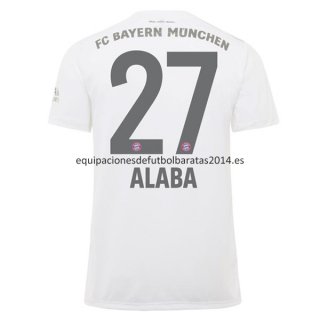 Nuevo Camisetas Bayern Munich 2ª Liga 19/20 Alaba Baratas