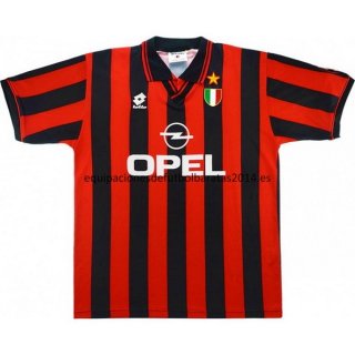 Nuevo Camisetas AC Milan 1ª Equipación Retro 1996-1997 Baratas