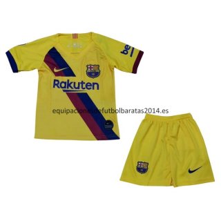 Nuevo Camisetas Ninos FC Barcelona 2ª Liga 19/20 Baratas