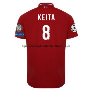 Nuevo Camisetas Liverpool 1ª Liga 18/19 Keita Baratas