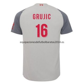 Nuevo Camisetas Liverpool 3ª Liga 18/19 Grujic Baratas