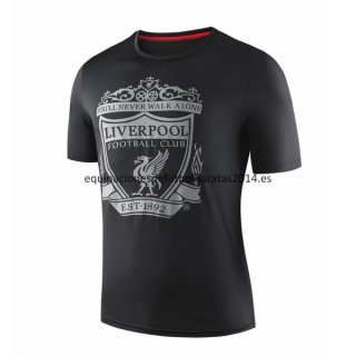 Nuevo Camisetas Liverpool Entrenamiento 19/20 Negro Baratas