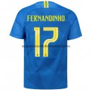 Nuevo Camisetas Brasil 2ª Equipación 2018 Fernandinho Baratas