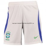 Nuevo 2ª Pantalones Brasil 2022 Blanco Baratas