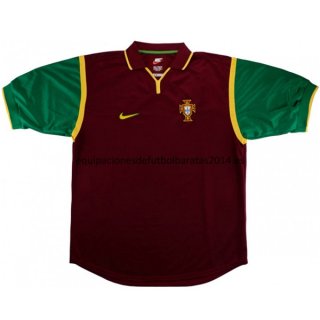 Nuevo Camisetas Portugal 1ª Equipación Retro 1999 Baratas