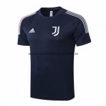 Nuevo Camisetas Entrenamiento Juventus 20/21 Azul Marino Baratas