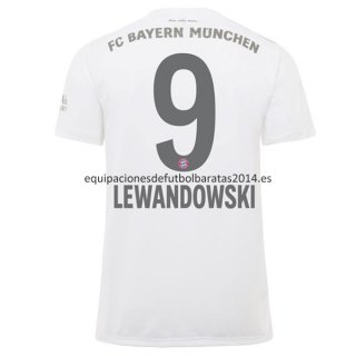 Nuevo Camisetas Bayern Munich 2ª Liga 19/20 Lewandowski Baratas