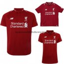 Nuevo Camisetas (Mujer+Ninos) Liverpool 1ª Liga 18/19 Baratas