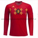 Nuevo Camisetas Manga Larga Belgica 1ª Liga Equipación Copa del Mundo 2018 Baratas