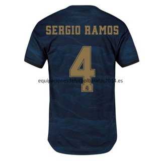 Nuevo Camisetas Real Madrid 2ª Liga 19/20 Sergio Ramos Baratas