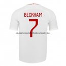 Nuevo Camisetas Inglaterra 1ª Liga Equipación 2018 Beckham Baratas