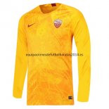 Nuevo Camisetas Manga Larga As Roma 3ª Liga 18/19 Baratas