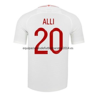 Nuevo Camisetas Inglaterra 1ª Liga Equipación 2018 Alli Baratas