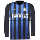 Nuevo Camisetas Manga Larga Inter Milan 1ª Liga 18/19 Baratas