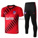 Nuevo Camisetas Atletico Madrid Conjunto Completo Entrenamiento 19/20 Rojo Baratas