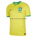 Nuevo 1ª Camiseta Brasil 2022 Amarillo Baratas