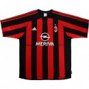 Nuevo Camiseta AC Milan 1ª Liga Retro 2003 2004 Baratas