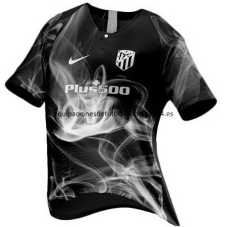 Nuevo Camisetas EA Sport Atletico Madrid Negro Liga 18/19 Baratas