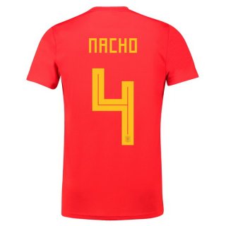 Nuevo Camisetas Espana 1ª Equipación 2018 Nacho Baratas
