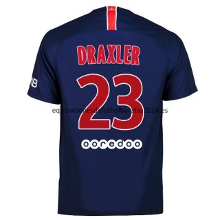 Nuevo Camisetas Paris Saint Germain 1ª Liga 18/19 Draxler Baratas