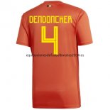 Nuevo Camisetas Belgica 1ª Liga Equipación 2018 Dendoncker Baratas