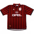 Nuevo Camiseta AC Milan Retro 1ª Liga 1999 2000 Baratas