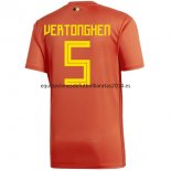 Nuevo Camisetas Belgica 1ª Liga Equipación 2018 Vertonghen Baratas