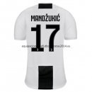 Nuevo Camisetas Juventus 1ª Liga 18/19 Mandzukic Baratas