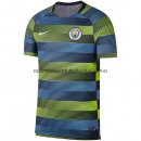Nuevo Camisetas Manchester City Entrenamiento 18/19 Azul Verde Baratas