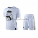 Nuevo Camisetas Conjunto Completo Real Madrid Entrenamiento 19/20 Blanco Baratas