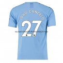 Nuevo Camisetas Manchester City 1ª Liga 19/20 Cancelo Baratas